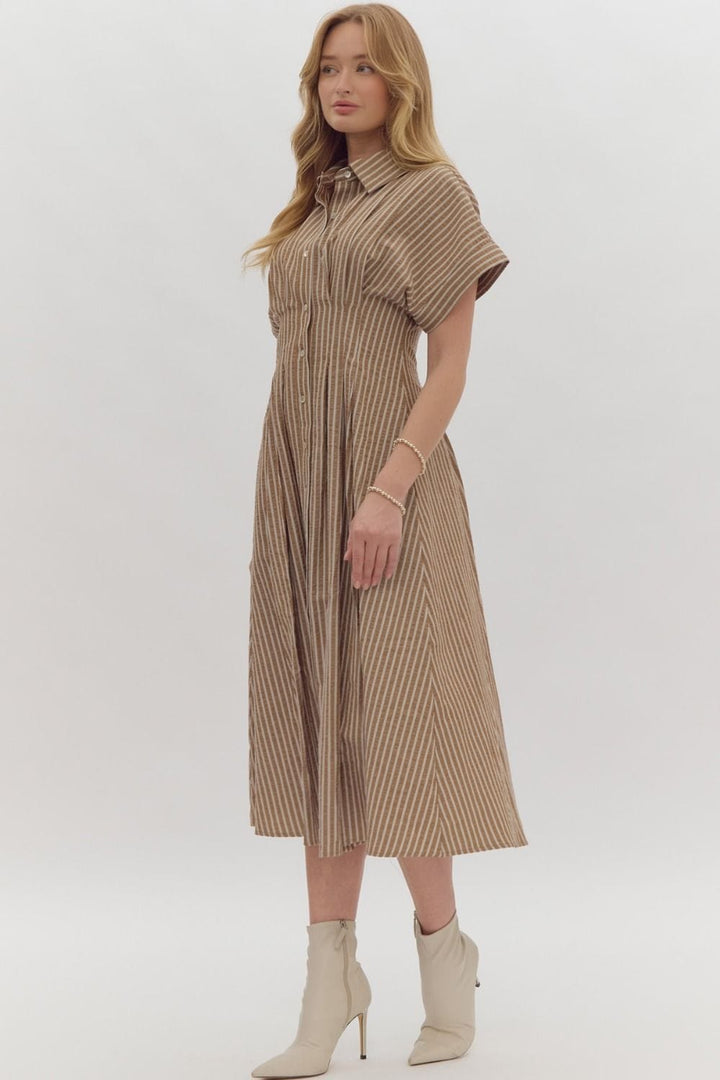 Entro Dress Layla Stripe Dress