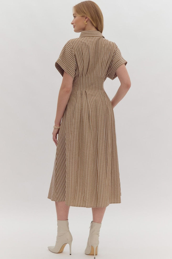 Entro Dress Layla Stripe Dress