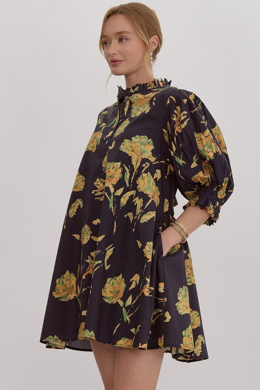 Entro Dress Lennox Floral Dress