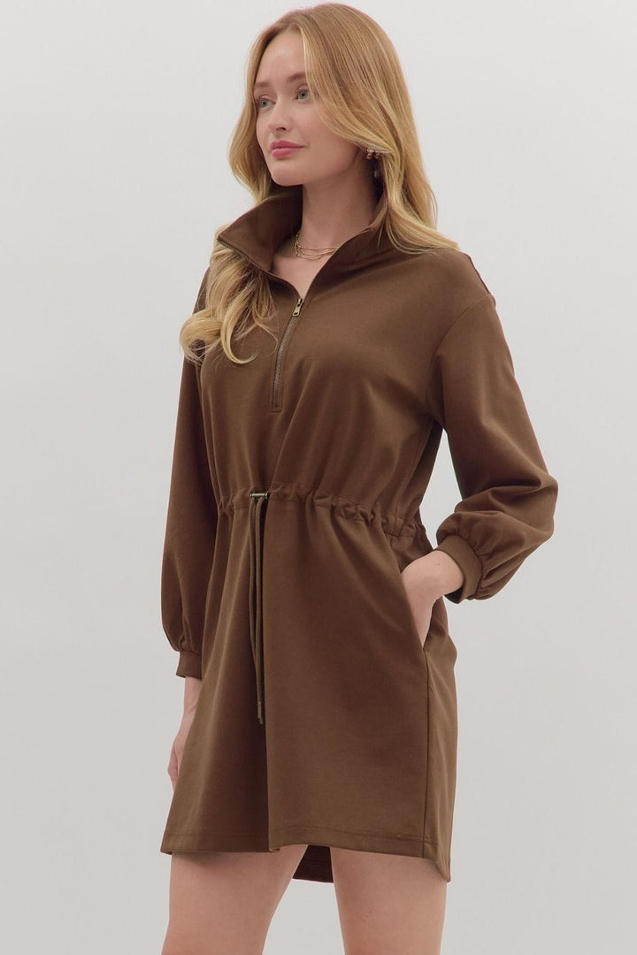 Entro Dress Melody Drawstring Dress