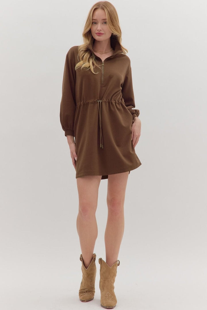 Entro Dress Melody Drawstring Dress