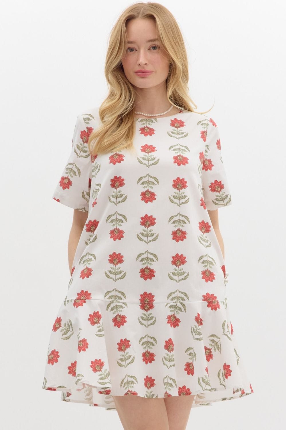 Entro Dress Off White / S Haydee Dress