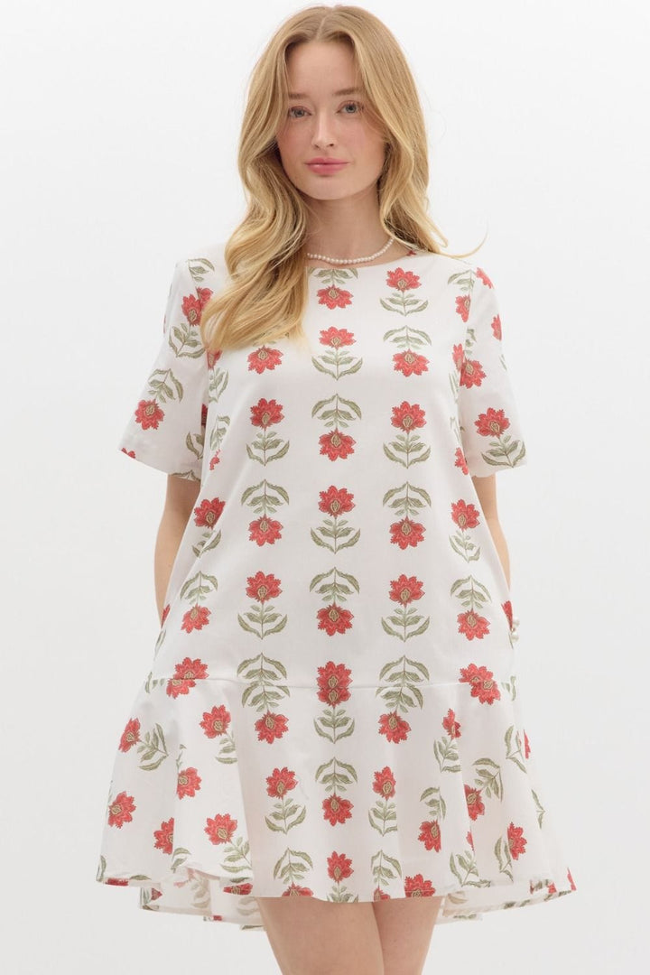 Entro Dress Off White / S Haydee Dress