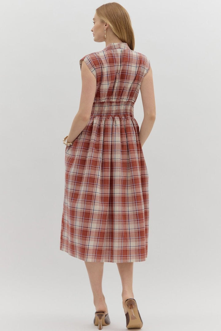 Entro Dress Reina Front Zip Dress