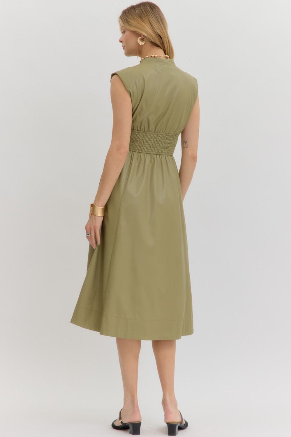 Reyna Midi Dress Burgundy / S Reyna Midi Dress Burgundy / S
