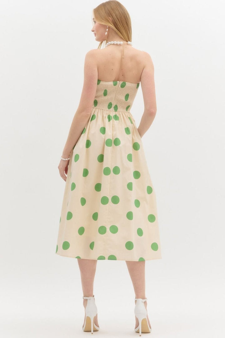 Entro Dress Tatum Polka Dot Dress