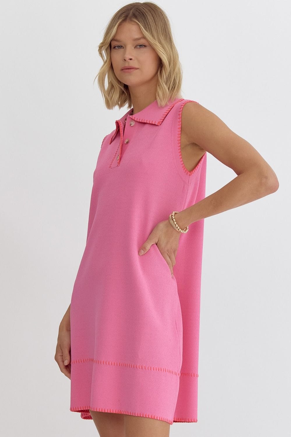 Entro Dress Valery Sleeveless Dress