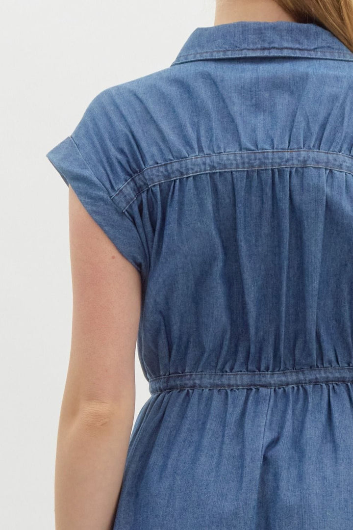 Entro Dress Vera Denim Dress