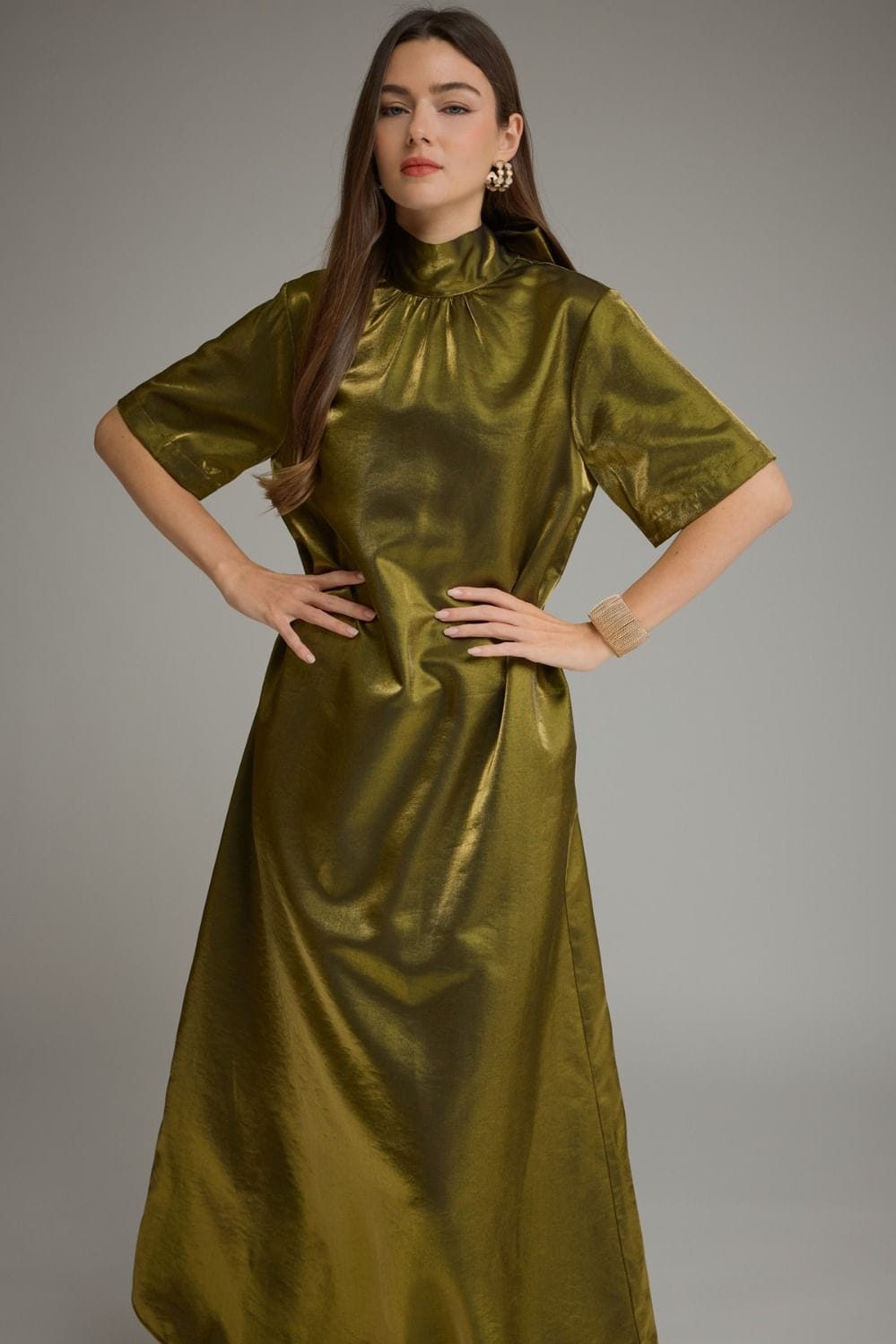 Entro Maxi Dress Andie Satin Maxi Dress