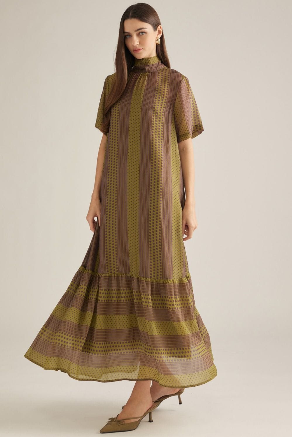 Entro Maxi Dress Keira Keyhole Maxi Dress