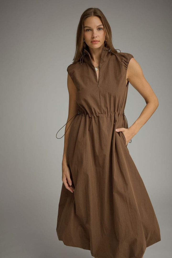 Entro Midi Dress Sadie Ruffle Midi Dress