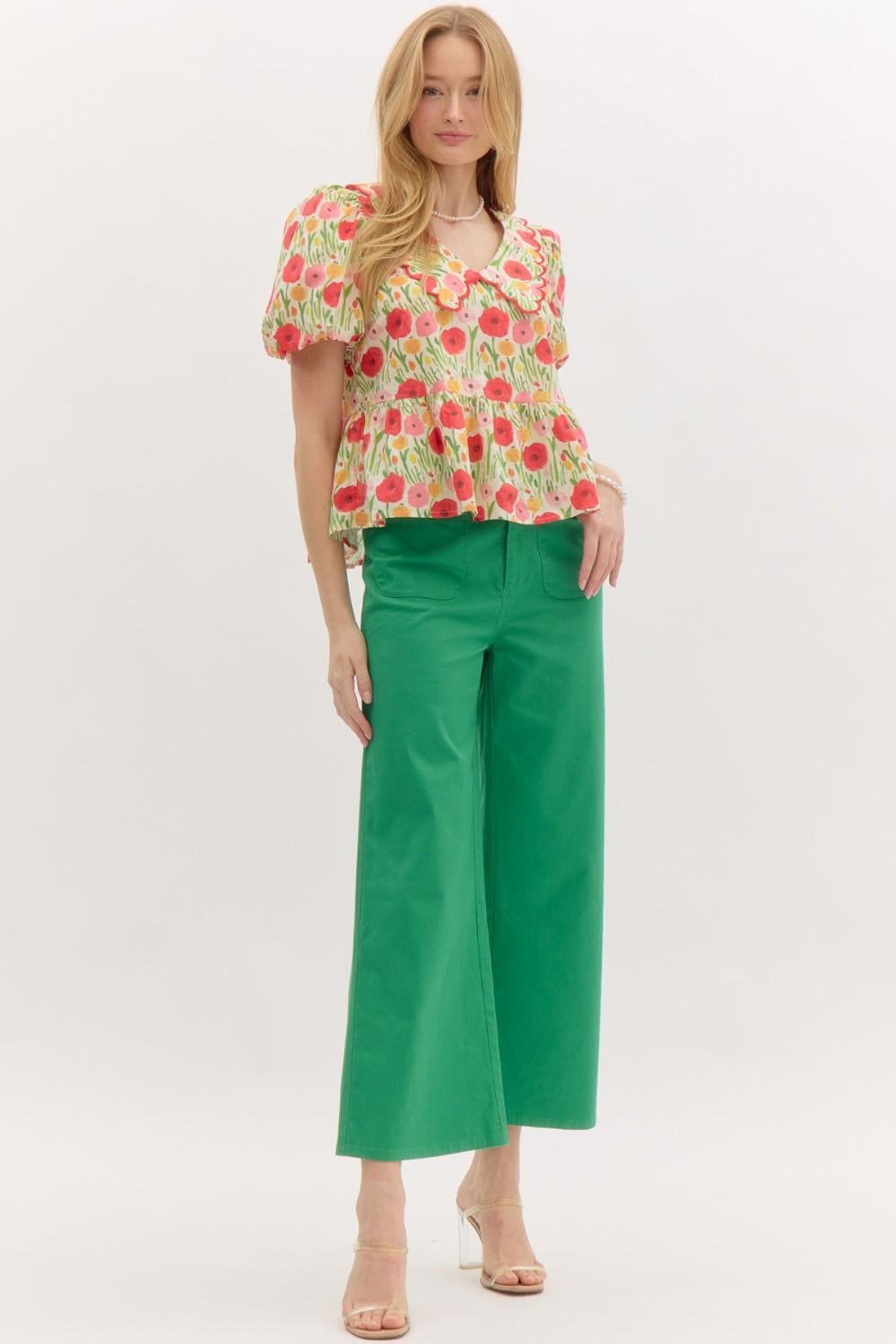 Entro Pants Joelle Wide Leg Pants