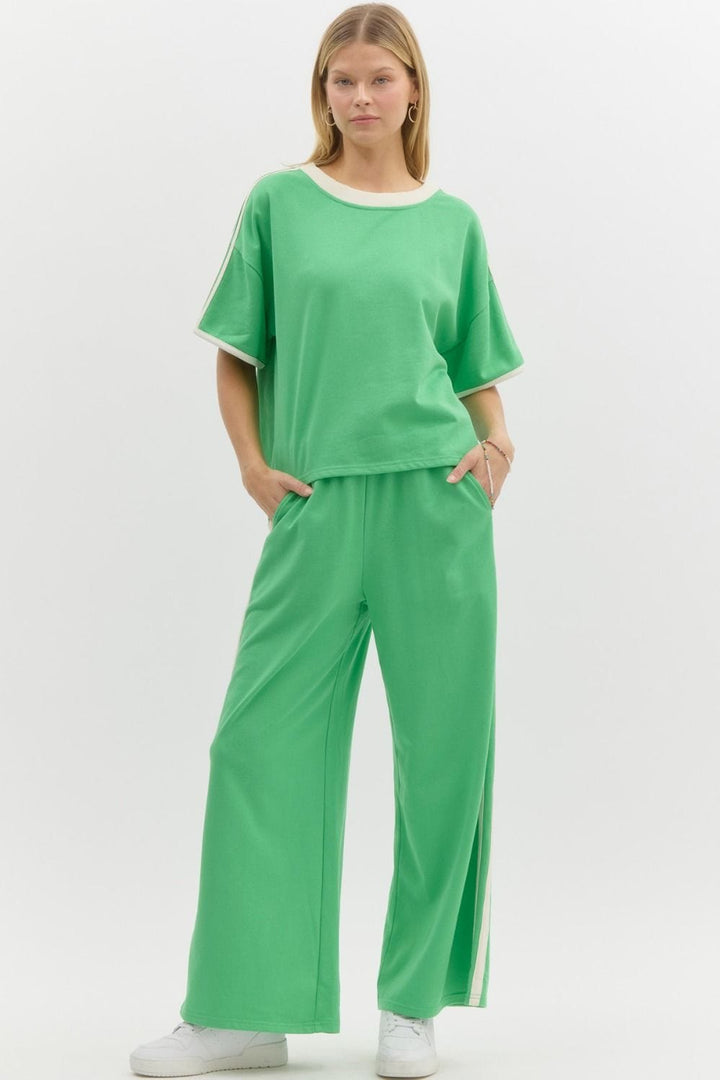 Entro Pants Louise Side Detail Pants