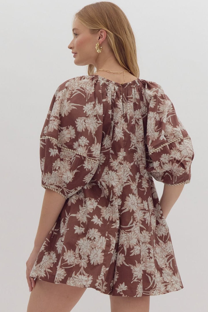 Entro Romper Talia Floral Romper