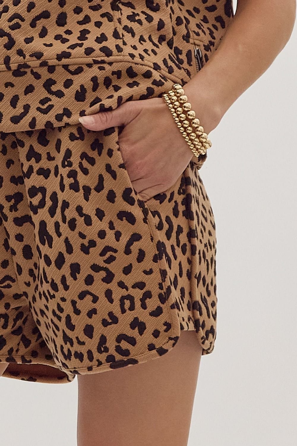 Entro Shorts Malia Leopard Shorts