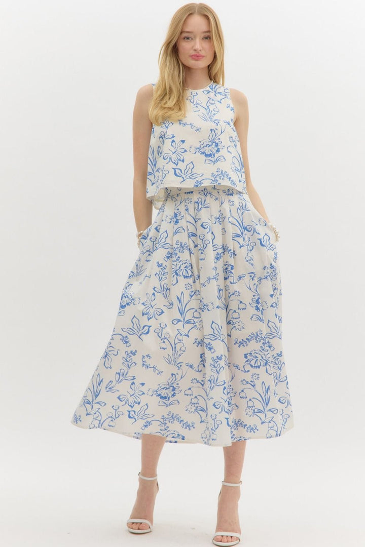 Entro Skirt Alienor Floral Skirt