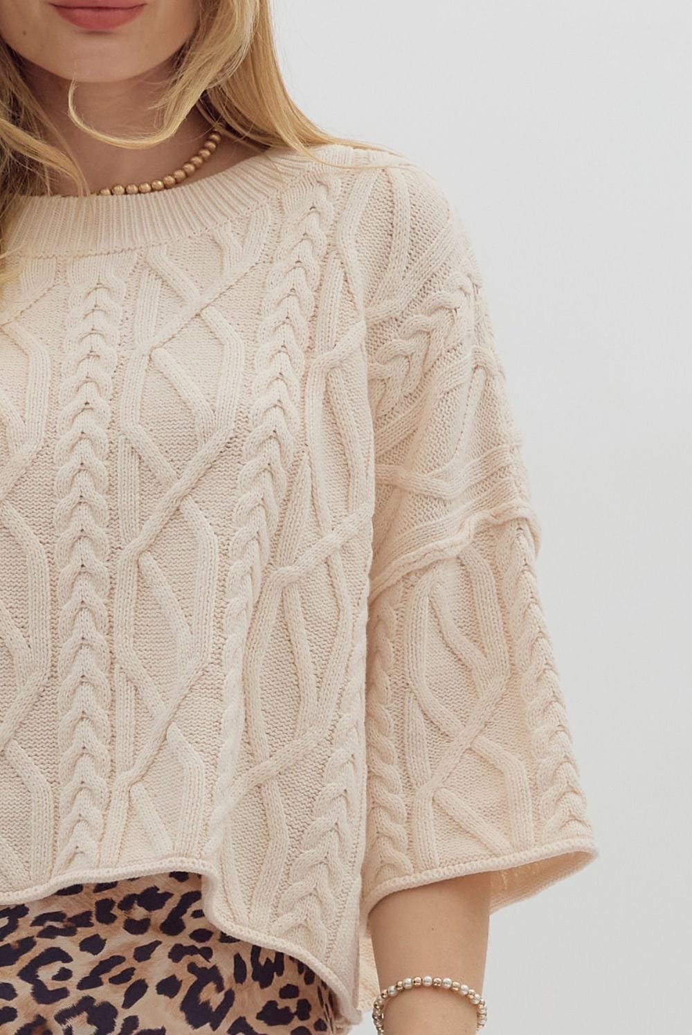 Entro Sweater Leyla Knit Sweater