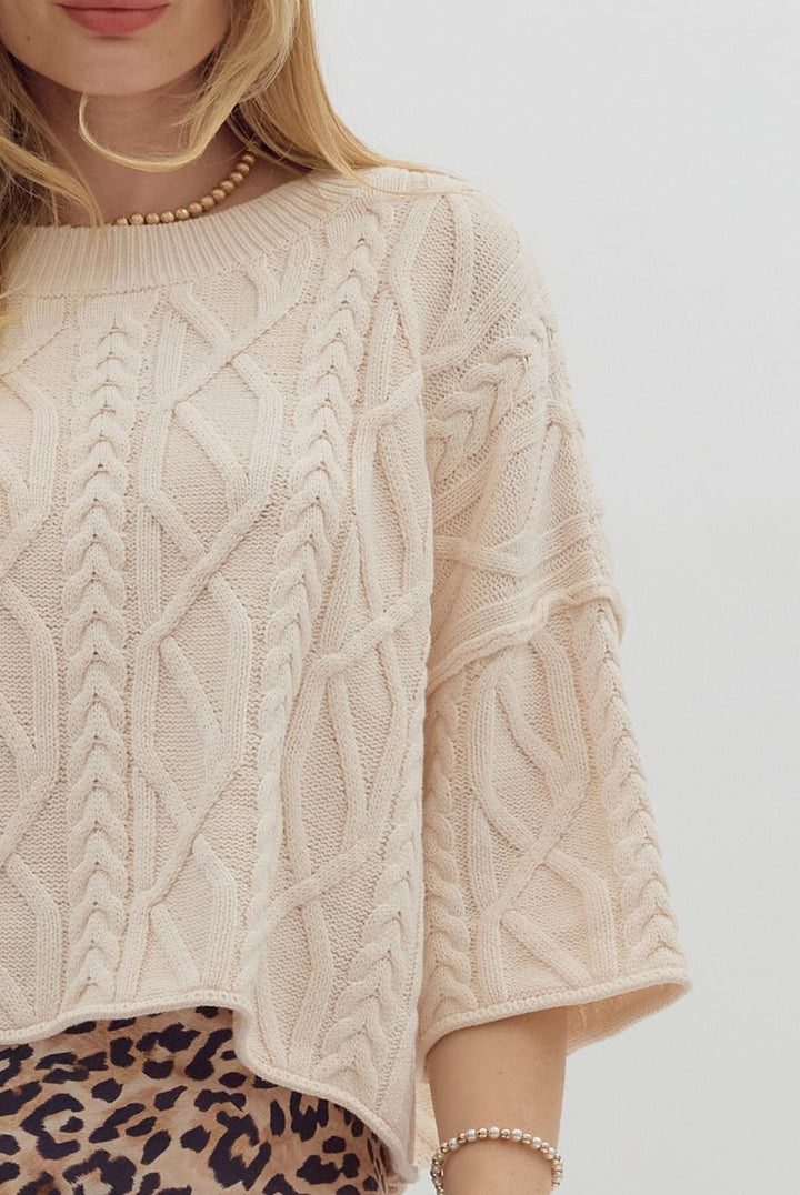 Entro Sweater Leyla Knit Sweater