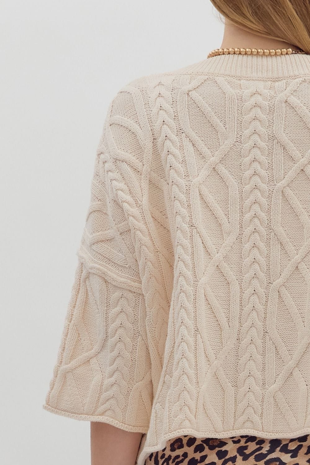 Entro Sweater Leyla Knit Sweater