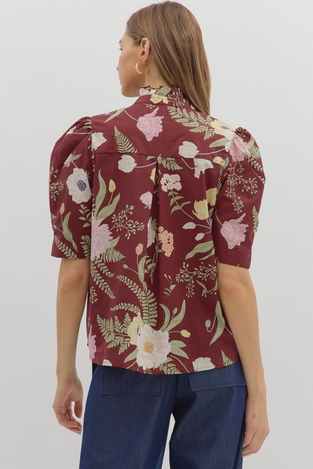 Entro Top Amira Floral Top
