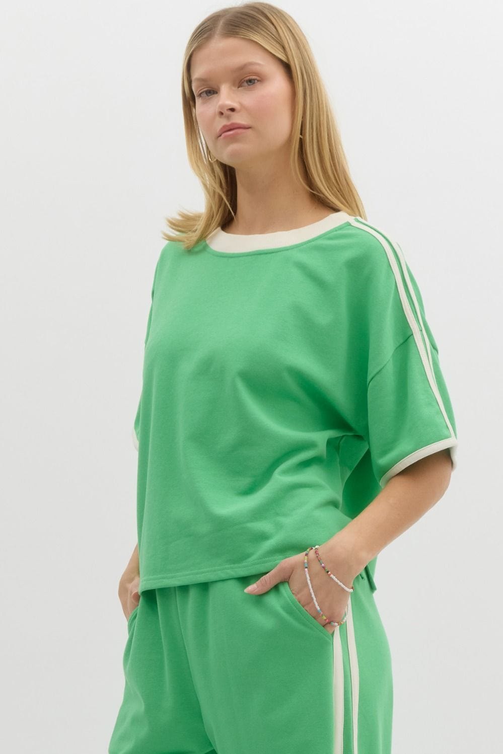Entro Top Aurelie French Terry Top