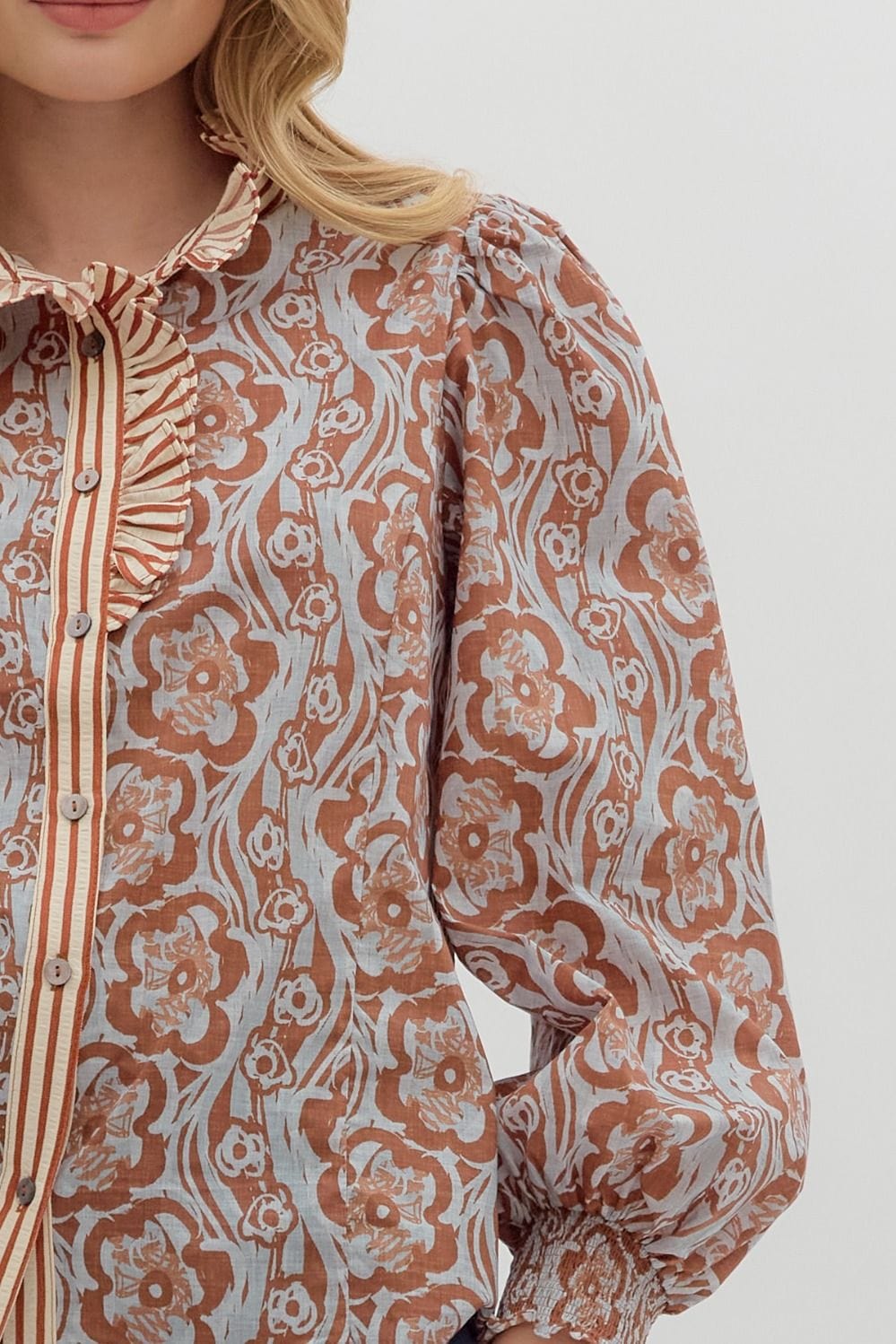 Entro Top Blaire Floral Top