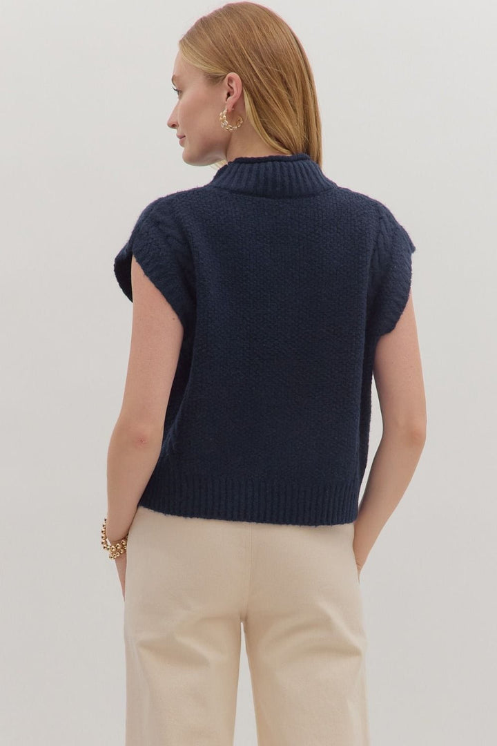 Entro Top Clara Cable Knit Top