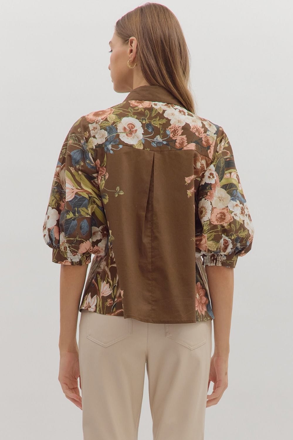 Entro Top Emery Floral Top