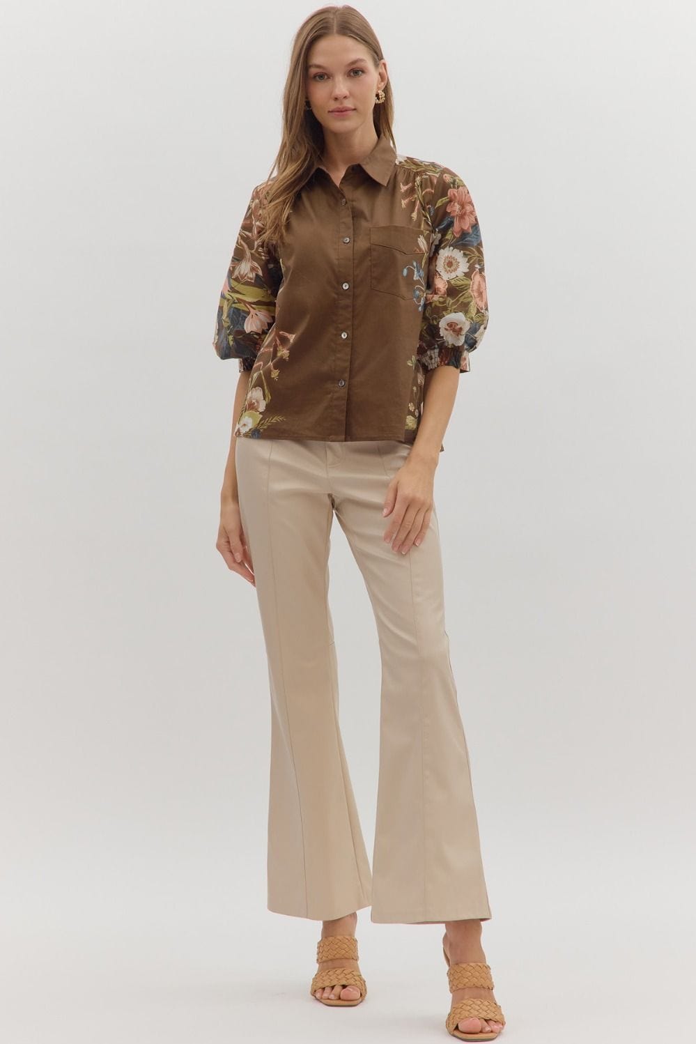 Entro Top Emery Floral Top