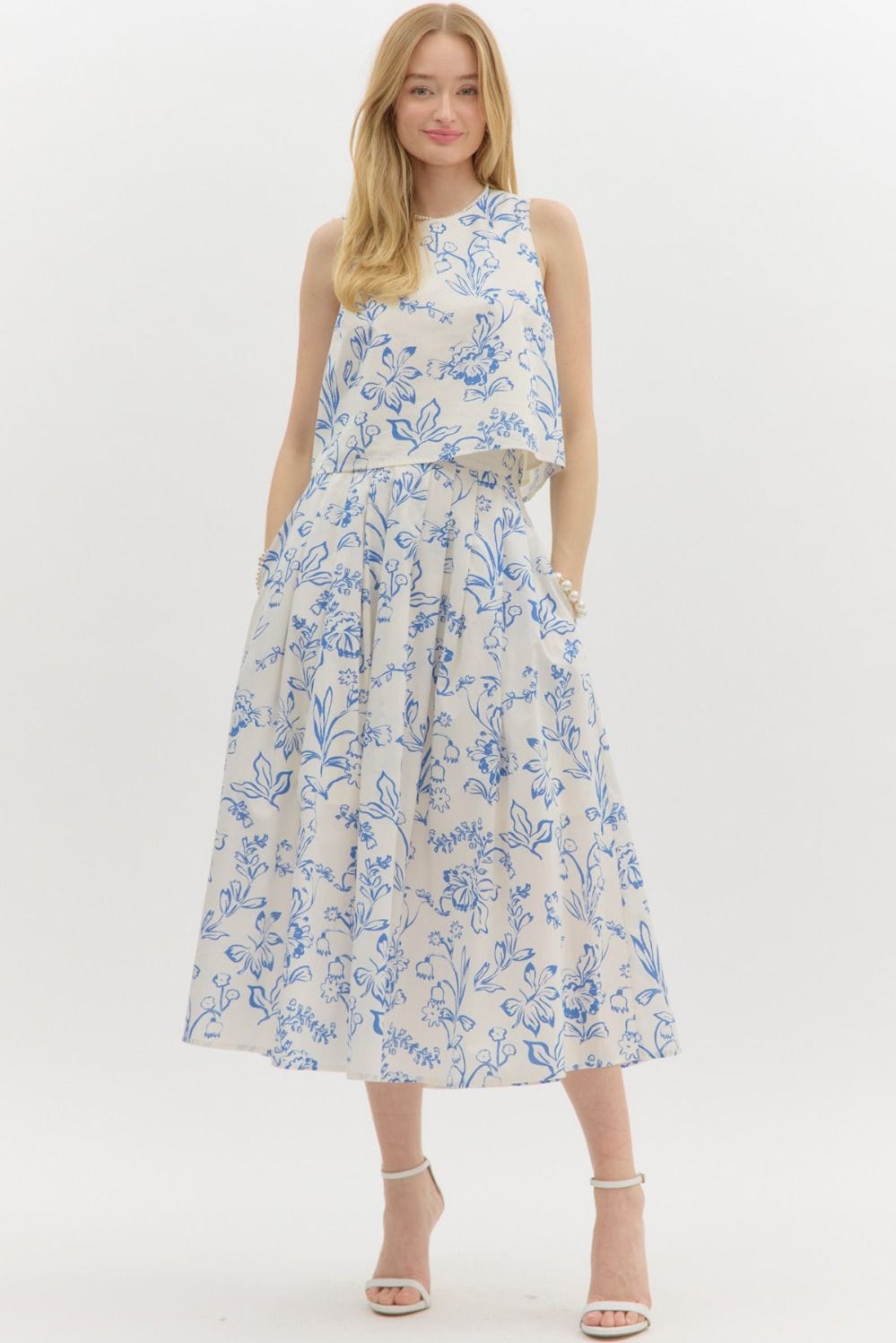 Entro Top Gaelle Floral Top