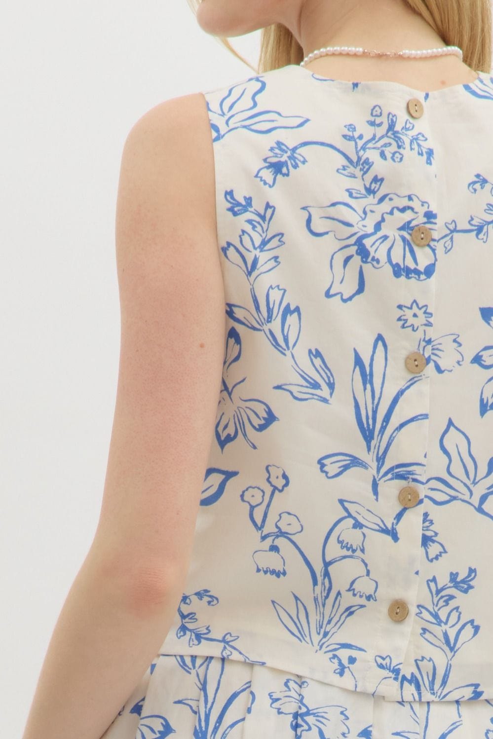 Entro Top Gaelle Floral Top