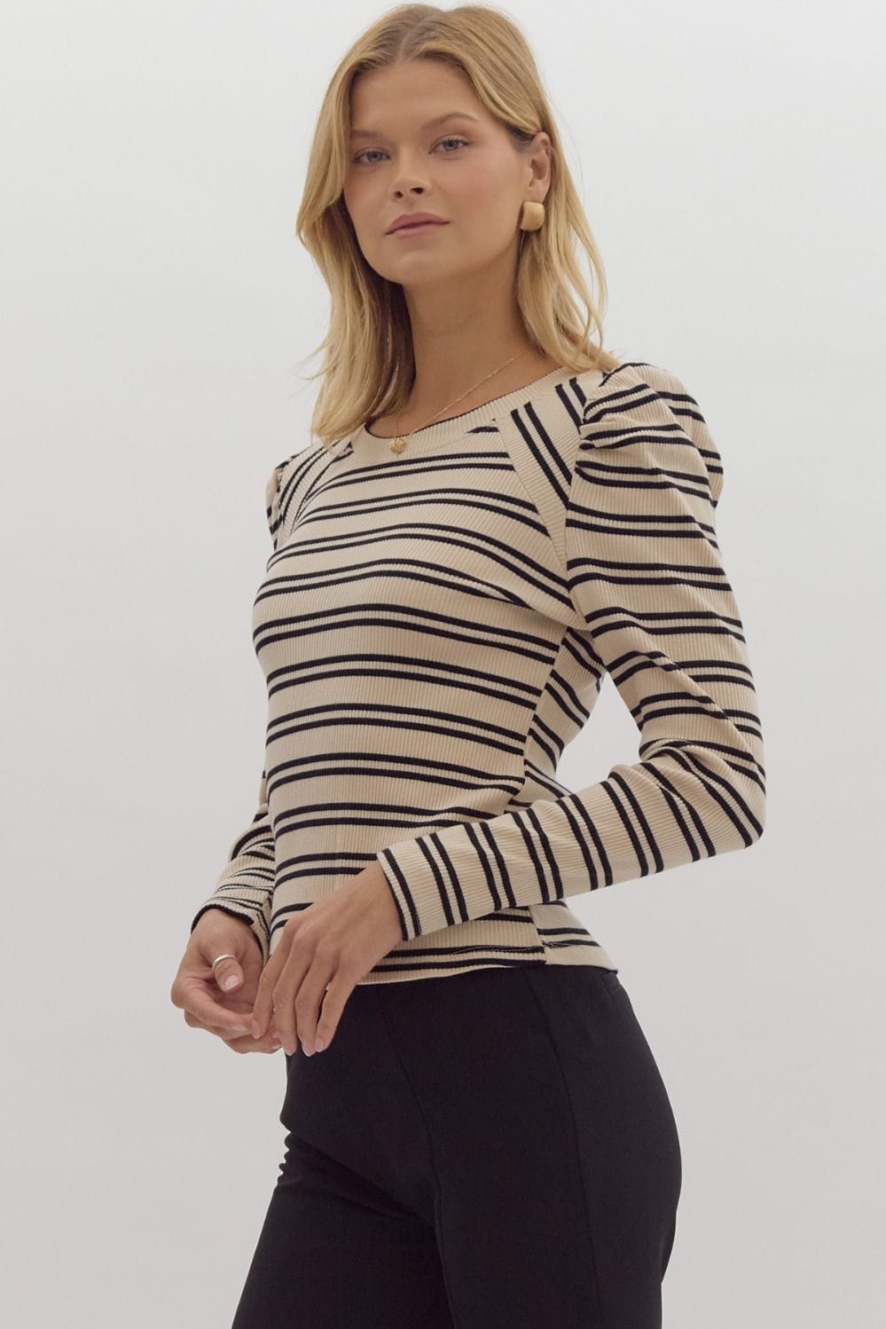 Entro Top Hailey Stripe Top