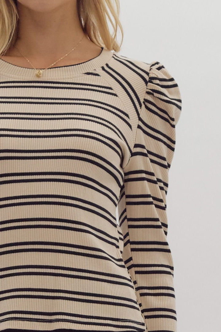 Entro Top Hailey Stripe Top