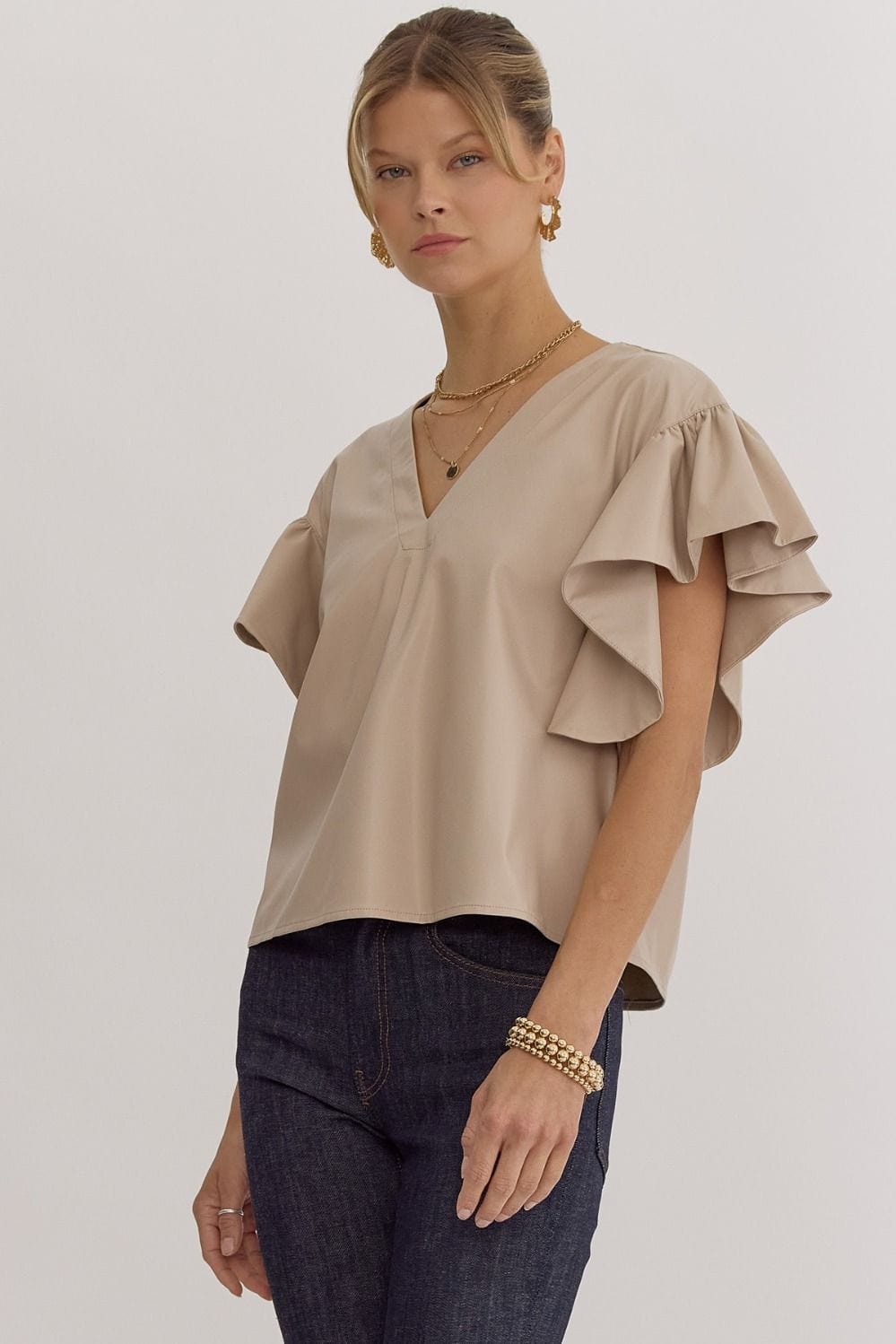 Entro Top Laney Cut Out Top