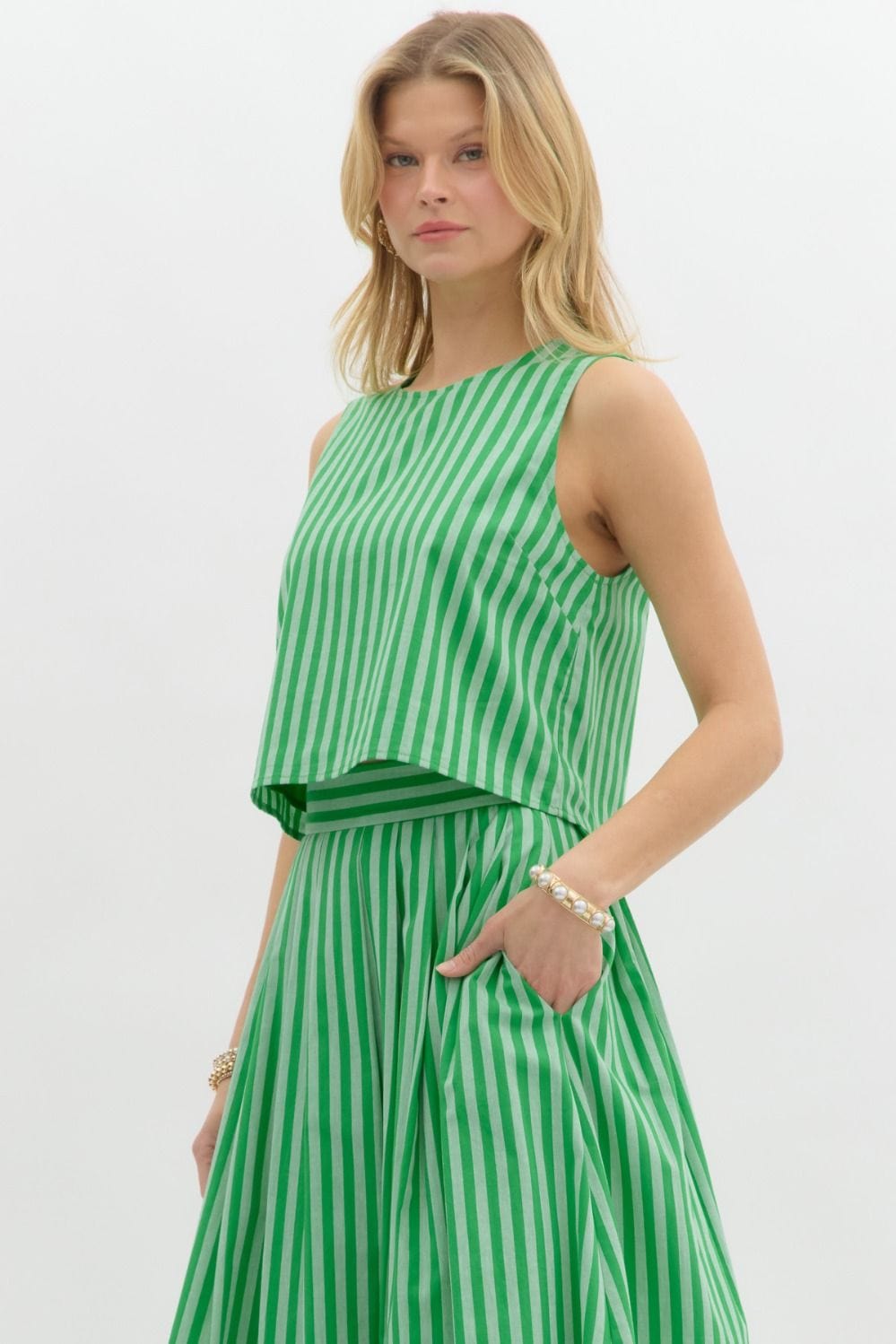 Entro Top Leslie Stripe Top