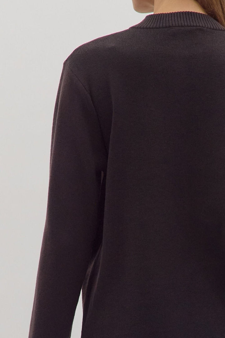 Entro Top Maya Mock Neck Top