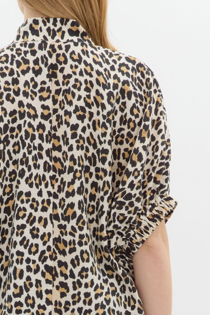 Entro Top Tilly Leopard Top