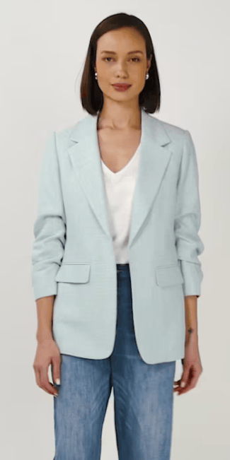 Esqualo Blazer Blue / 4 Veston Linen Blazer