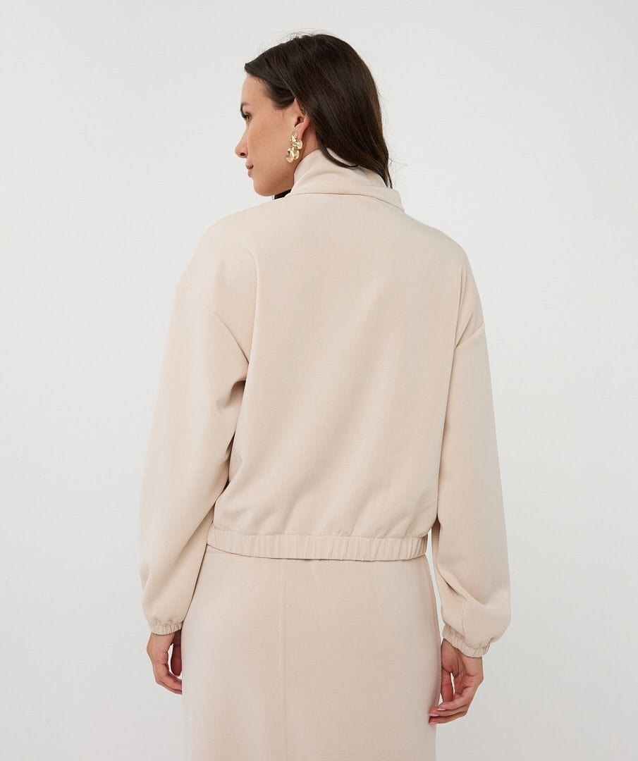 Esqualo Bomber Jacket Carina Cardigan Modal Bomber