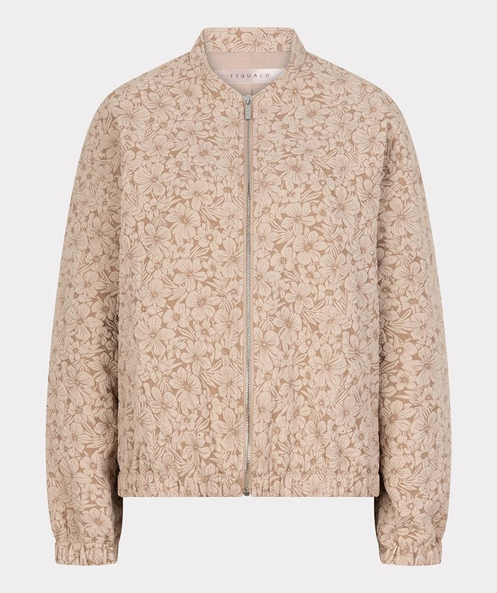 Esqualo Bomber Jacket Monica 3D Flower Bomber Jacket