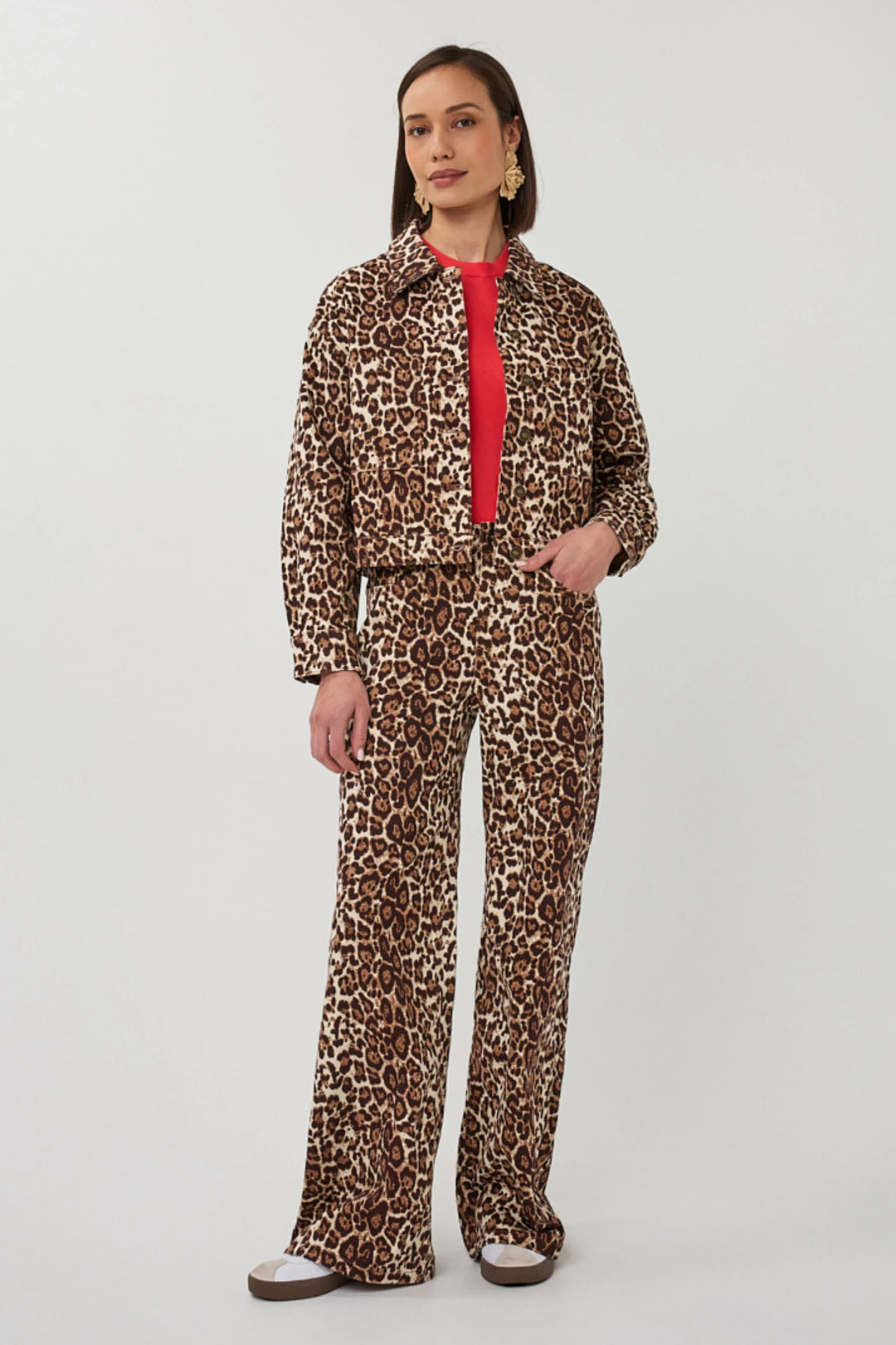 Scarlet Denim - Teal Poppy