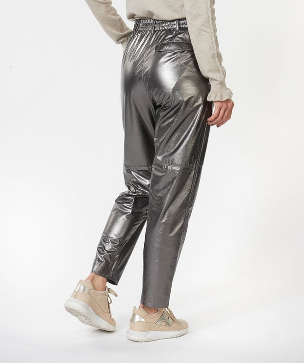 Esqualo Pants Trousers Metallic PU
