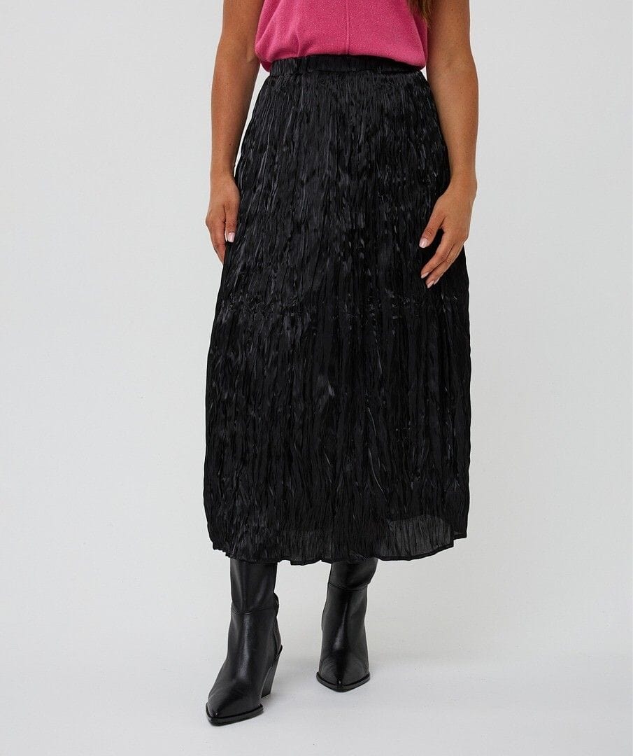 Esqualo Skirt Plisse Changeant Skirt