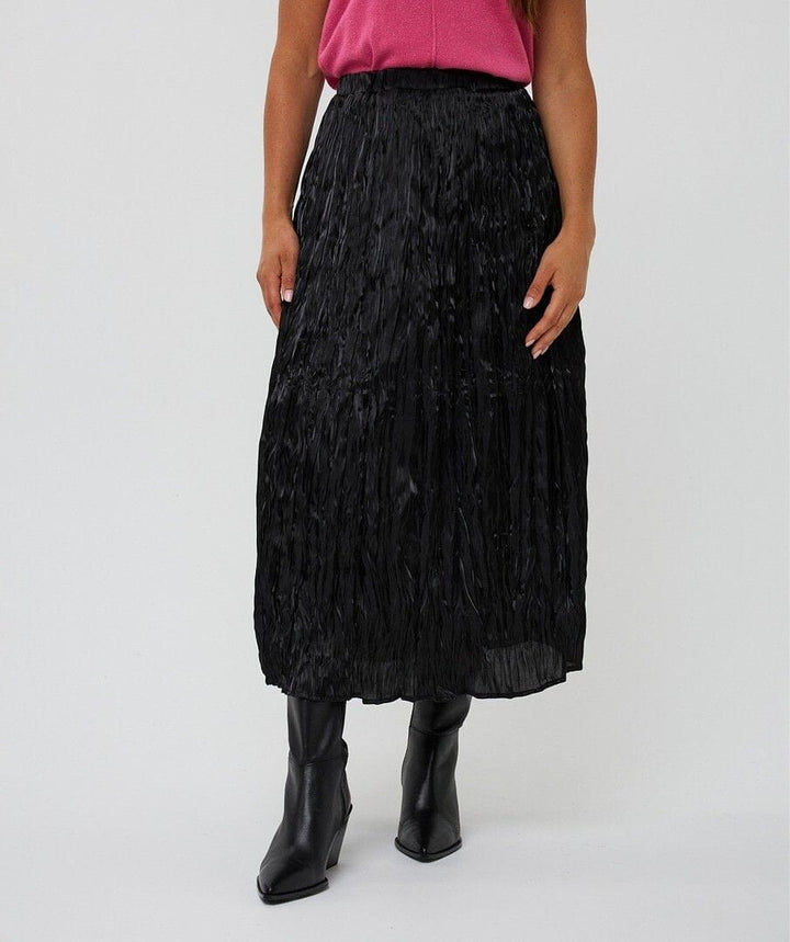 Esqualo Skirt Plisse Changeant Skirt