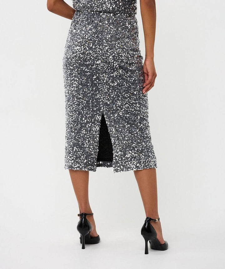 Esqualo Skirt Sequin Pencil Skirt