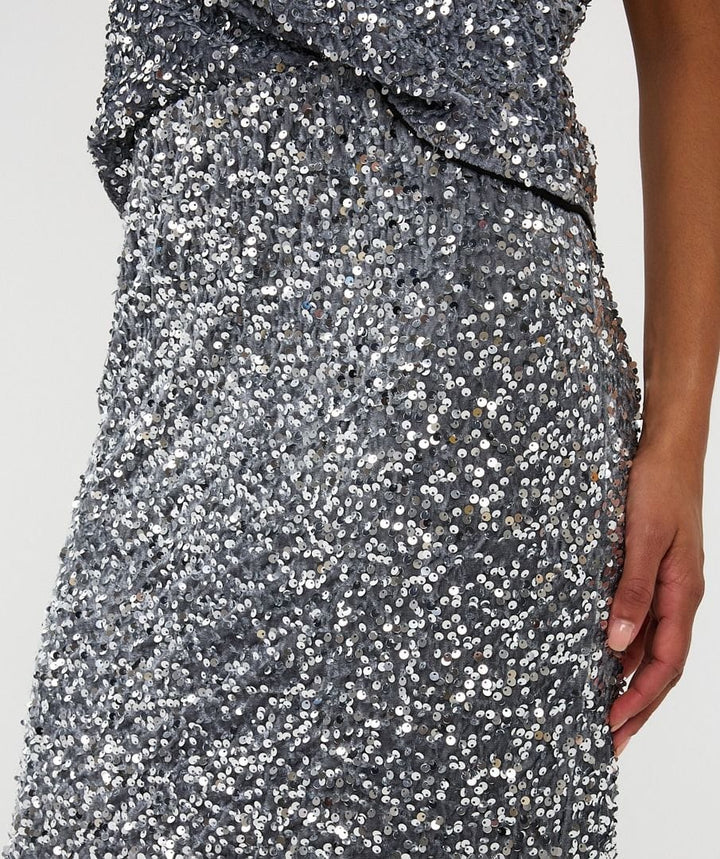 Esqualo Skirt Sequin Pencil Skirt