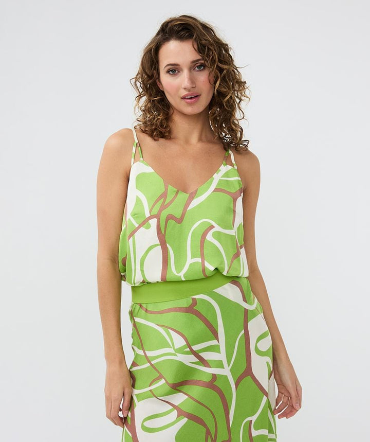 Esqualo Tank Print / 4 Esqualo Paradise Swirl Tank