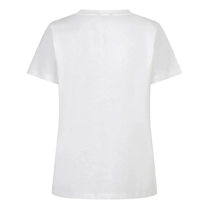 Esqualo Paris Rose Tee featuring a floral rose design on a casual cotton t-shirt in soft colors.