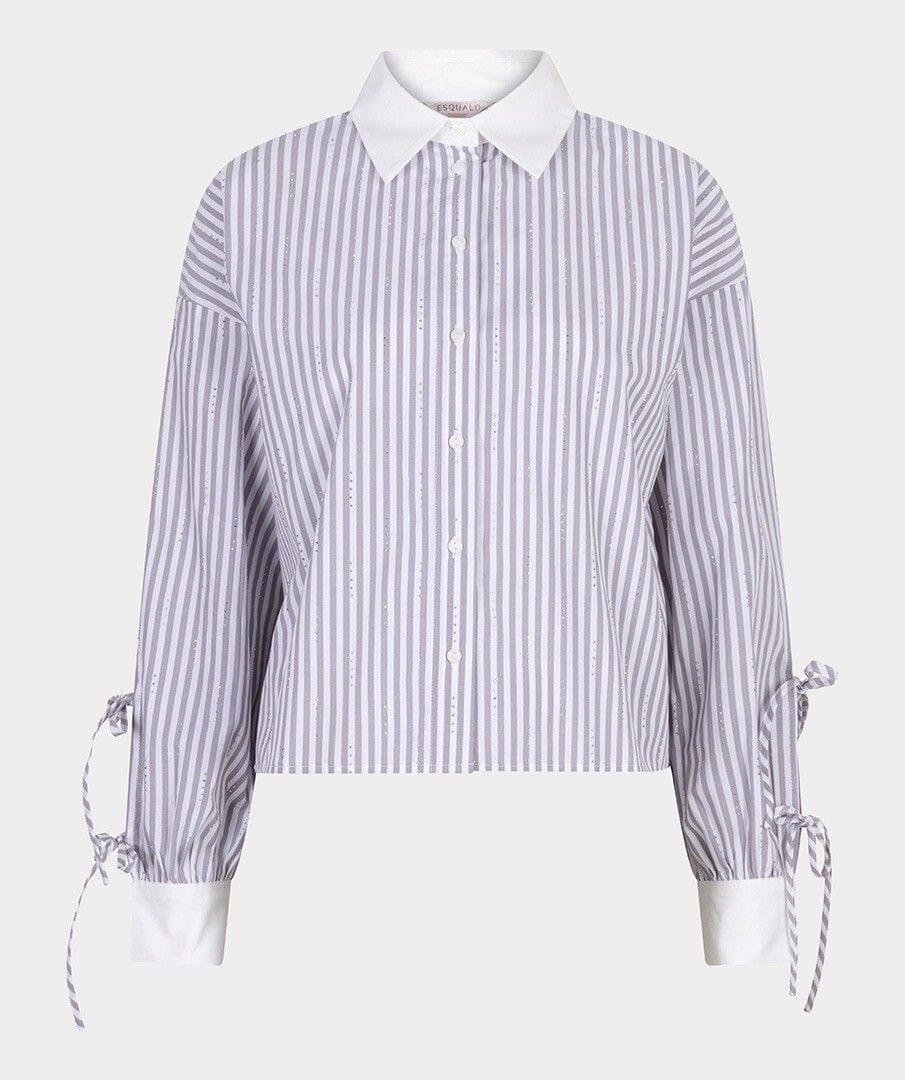 Esqualo Top Bella Stripes Rhinestone Top