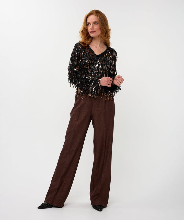 Esqualo Top Diane Fringes Top